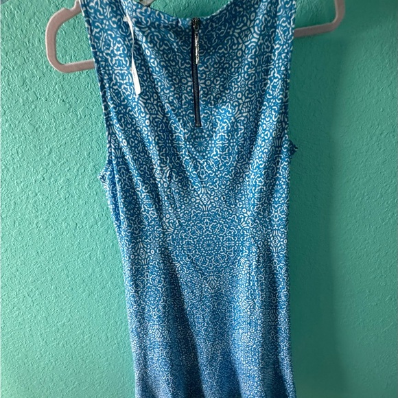 Tommy Bahama Blue Patterned Dress - Picture 2 of 8